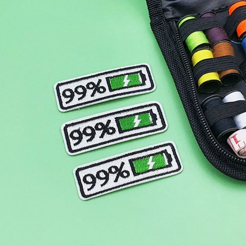 SELLFRE-1268-의류 패치 배터리 99%