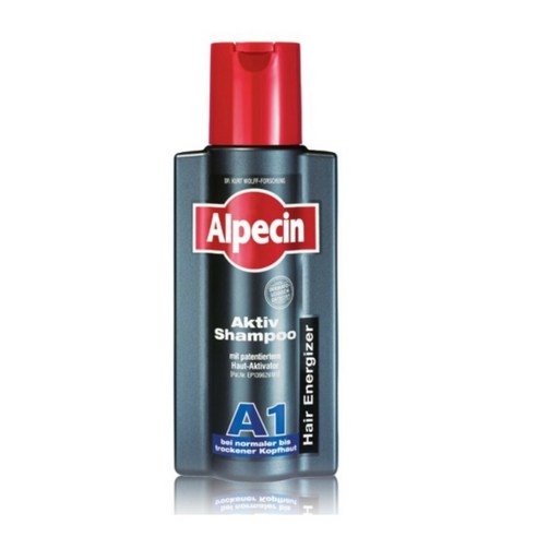 알페신 A1 액티브 샴푸 250ml 중 건성용 Alpecin, 1개