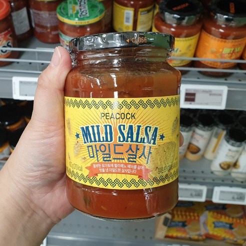 피코크 마일드 살사소스 450g, 1개