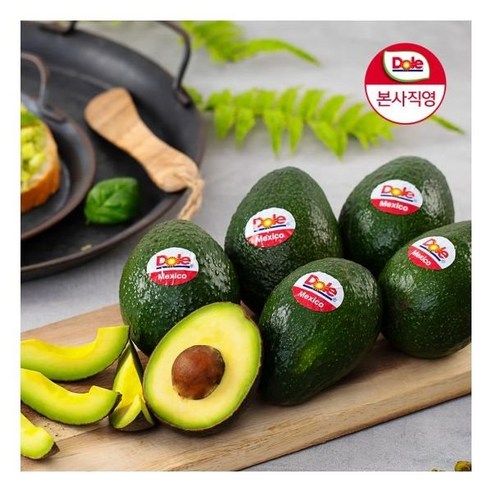 [돌] [Dole 본사직영] 아보카도 대과 10개 2.2kg (개당 220g 내외)