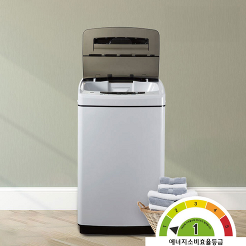 Haier 하이얼 아쿠아 1등급 온수가능 HW60G 소형 일반 통돌이 세탁기 6kg 방문설치_배송설치, ( HW60G), 단색