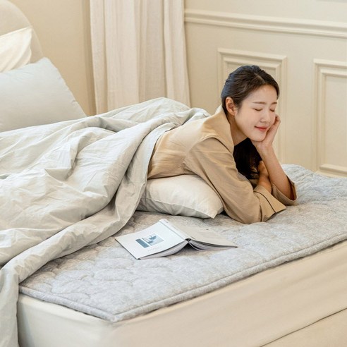 포근한 구름 위 휴식, 파크론 클라우디그레이 워셔블 온수매트로 완성하는 완벽한 숙면