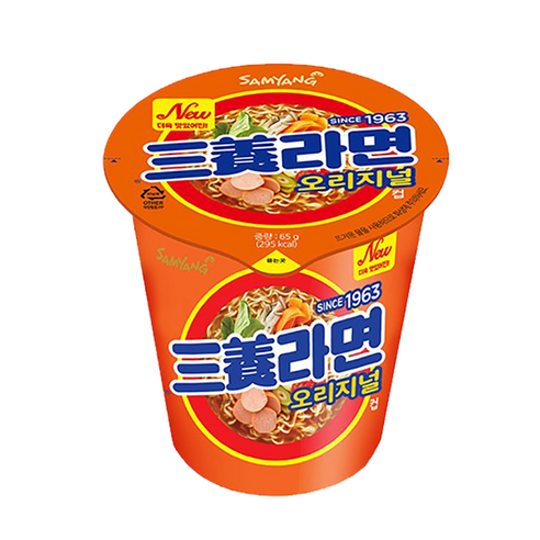 삼양라면 컵라면 소컵 65 g, 6개