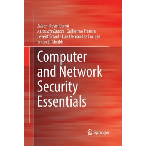 (영문도서) Computer and Network Security Essentials Paperback, Springer, English, 9783319864044
