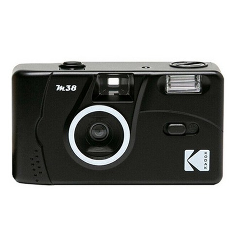 Kodak 코닥 M38 레트로 교환형 필름 카메라, 4개, 검정색