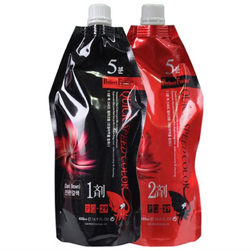 본코스메틱 퍼펙트퓨전 5분 퀵스피드 오징어먹물 컬라크림 염색약 1세트 450ml + 450ml, 진한갈색 오징어먹물염색약 본코스메틱 퍼펙트퓨전 5분 퀵스피드 오징어먹물 컬라크림 염색약 1세트 450ml + 450ml, 진한갈색 오징어먹물염색약