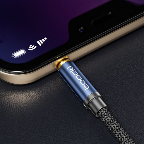 Toocki 3.5mm 3극 AUX 스테레오 케이블, 2m, 희색, AUX 케이블