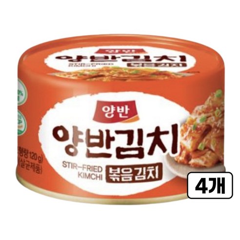 동원 양반 볶음김치, 160g, 4개