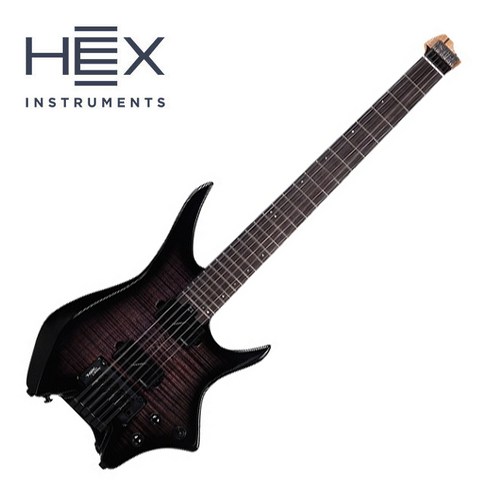 new】HEX Guitars / N700 Transparent Black（ESP LTD Nergal