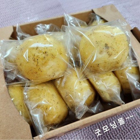 왕왕 감자빵 수제간식 글루텐프리 식사대용 (10개) 감자박스포함