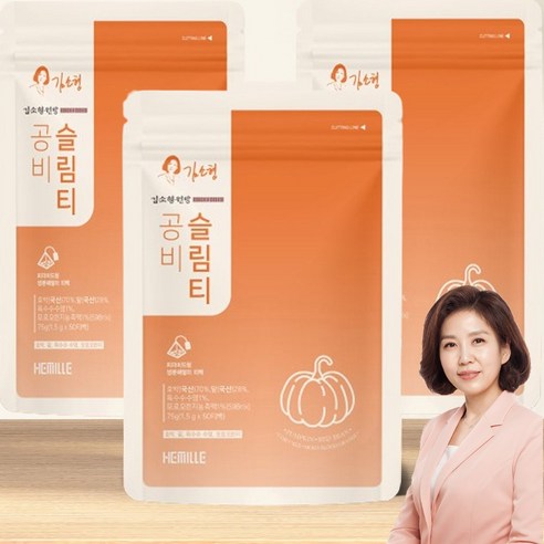 김소형 원방 공비슬림티 호박팥차 옥수수염차 모로오렌지 티백, 50개입, 7개