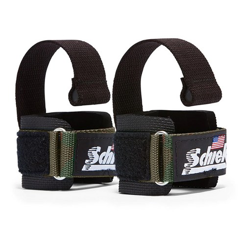 SCHIEK 1000DLS 시크 쉬크 도웰 리프팅 헬스 스트랩, 카모