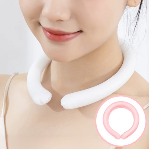 핏사운드 아이스 넥쿨러 쿨스카프 넥밴드, 핑크