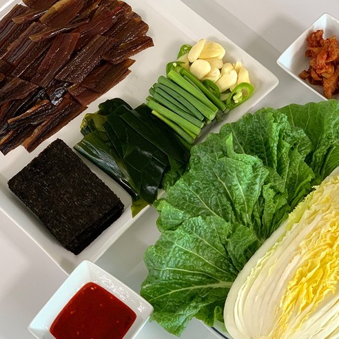 구룡포직송 30년장인의 쫀득한 과메기, 완전손질 야채세트