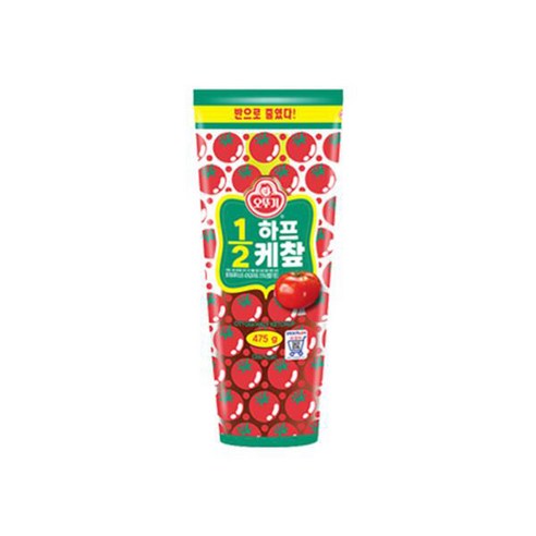 오뚜기 1/2 하프 케찹 475g, 1개 장/소스/드레싱/식초