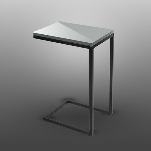 삽입식 테이블 300, 그레이(상판), 블랙(프레임)