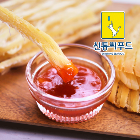 신통씨푸드의 국내 가공 쫄깃한 맥반석 버터구이 오징어