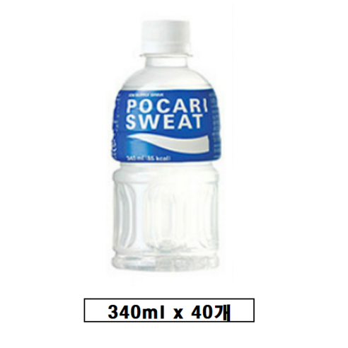 포카리스웨트, 340ml, 40개