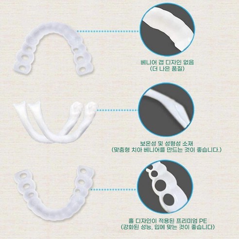 잃어버린 미소를 되찾아줄 희망, 간편한 임시 틀니 세트
