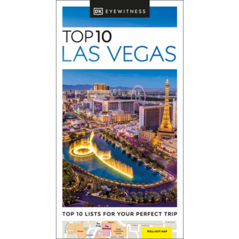 (영문도서) DK Eyewitness Top 10 Las Vegas Paperback, DK Eyewitness Travel, English, 9780241669662