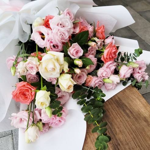 기념일 생화 꽃다발 프로포즈 생일 결혼 농장직송 꽃배달싼곳 꽃다발(소)-레드톤