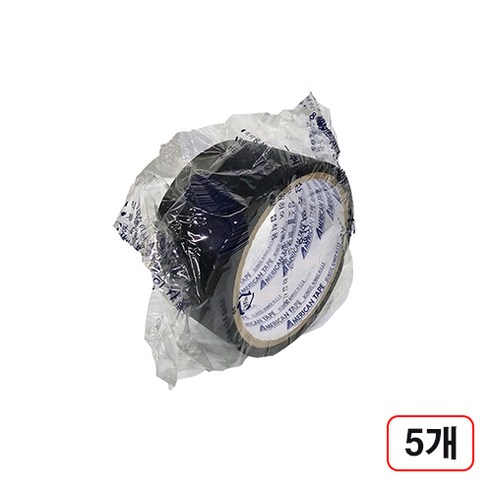 흑마스킹테이프 48mm*10m 5개입