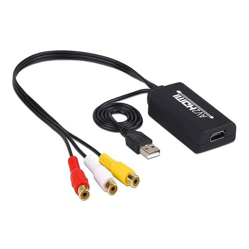 Av 컨버터 어댑터 Hdmi 전원 dvd 플레이어 tv rca 12v pc Sfx 600w 12 볼트 케이블 500w 모듈 650w, 유형 D, 20x14x2cm 7.87x5.51x0.79 인치, 구리