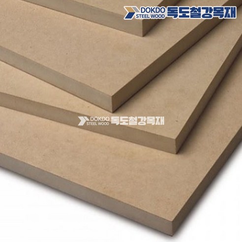 MDF 합판 6T 9T 12T 18T 1220x2440mm 정품규격 판재 목재 마감재 건축자재, MDF합판 9Tx1220x2440mm, 1개
