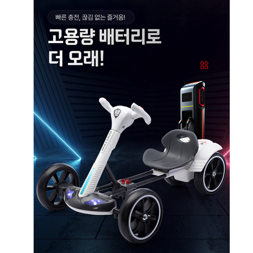 짜릿한 일상 탈출, 2025년형 접이식 고카트와 함께!