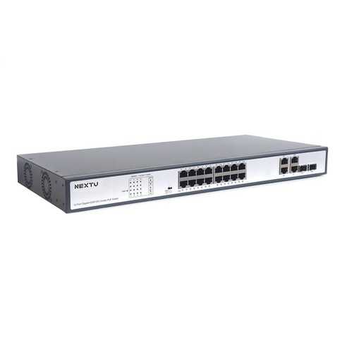 next-poe1720l2-250 16포트 기가 POE스위치 + 2SFP NEXT-POE3018SFP-250