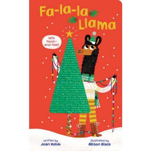 (영문도서) Fa-La-La Llama (Touch-And-Feel Board Book) Board Books ...