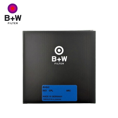 슈나이더 B+W BASIC MRC CPL 렌즈필터 105mm/ED, 선택없음