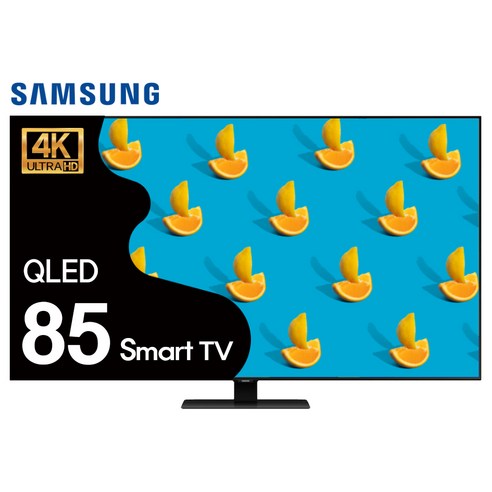 삼성 85인치TV QLED 4K 스마트TV 텔레비전 스탠드 벽걸이 85Q80