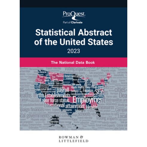 (영문도서) Proquest Statistical Abstract of the United States 2023: The National Data Book Hardcover, Bernan Press, English, 9781636710860