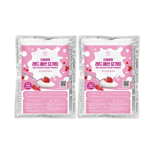 더블데이 레드패션 요거트 파우더 800g 3개 세트 요거트분말