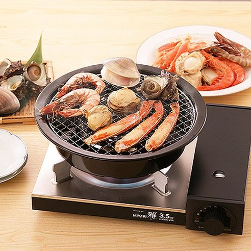 숯불 없이 즐기는 캠핑 감성, 노코라 직화 화로로 간편하게!