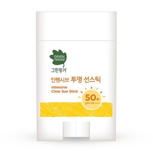 그린핑거 인텐시브 투명 선밤, 20g, 2개