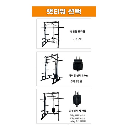 집에서도 전문적인 웨이트 운동을 즐기다