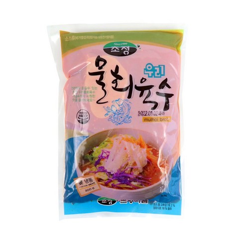 초정 물회육수, 400g, 5개