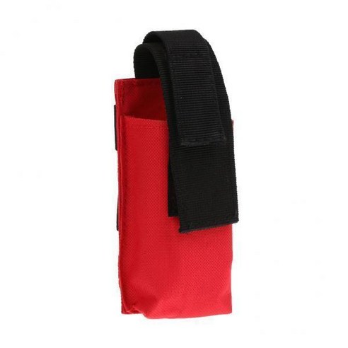가위 슬롯 레드가 있는 3-10팩 야외 전술 지혈대 파우치, 빨간색, 3개, 설명한대로