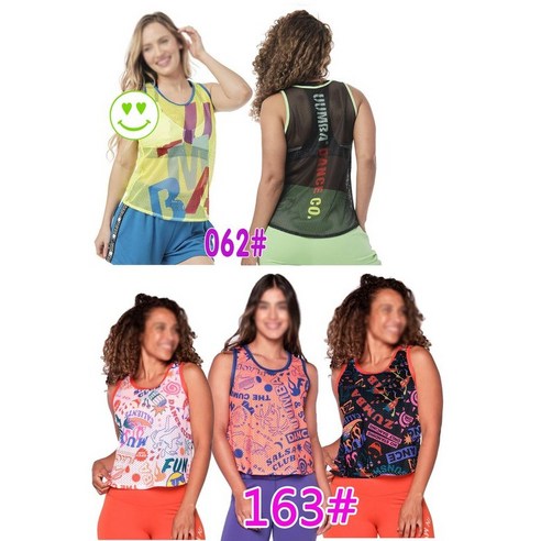 줌바웨어 댄스 티셔츠: 열정과 스타일을 담은 움직임의 동반자