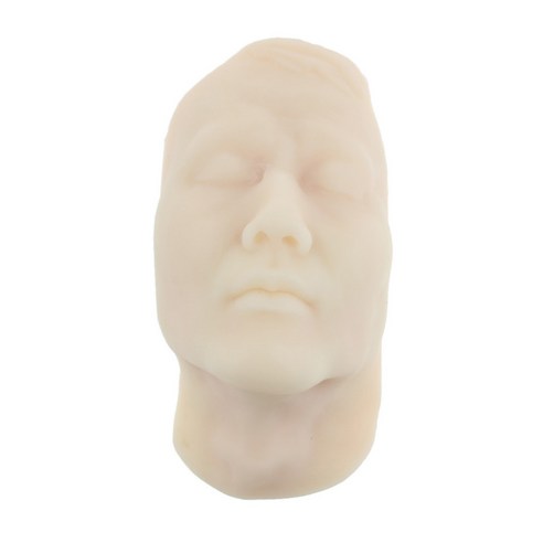 Ursmart 부드러운 실리콘 헤드 모델 피부 봉합 얼굴 모델 화장품 연구 교육, 모델명