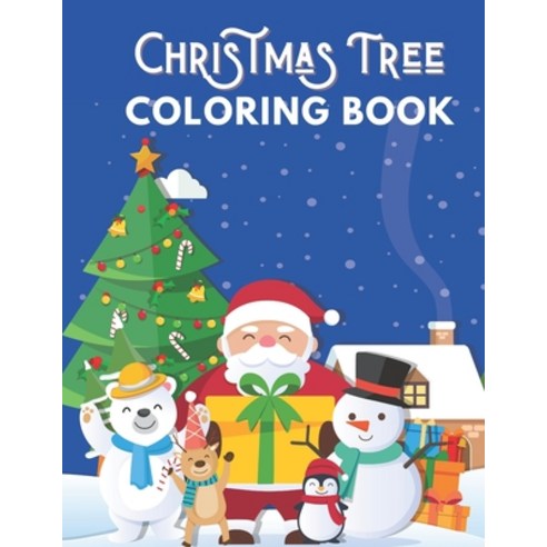 christmas tree coloring book: A perfect christmas coloring book for adults Paperback, Independently Published, English, 9798569712076