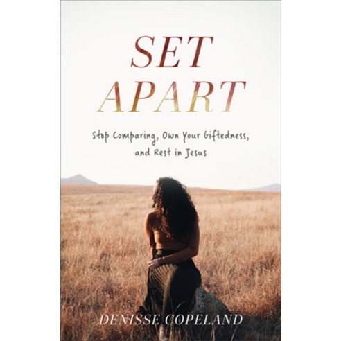 Set Apart: Stop Comparing Own Your Giftedness and Rest in Jesus Paperback, Baker Books, English, 9781540901026