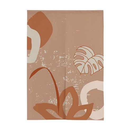 DFMEI 잎새포 문발 커튼 무펀치 천봉 자기점착 트랙커튼, DFMEI 잎 8., 최소로드는 40 ~ 70cm