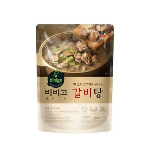 비비고 갈비탕, 400g, 5개