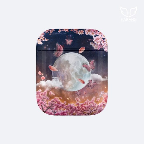 하랑 한국의 미 달빛 벚꽃 동산 에어팟 1·2 케이스