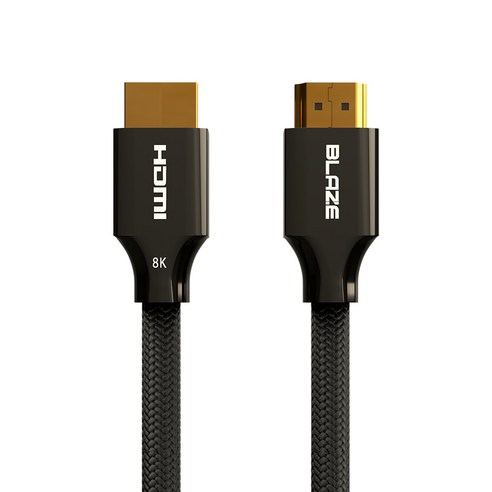 블레이즈 HDMI 2.1 케이블 144Hz 24K 도금 아연합금 H1