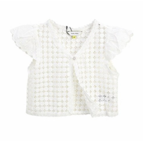 컬리수 여아용 데일리 레이스 볼레로 C222GDG03P