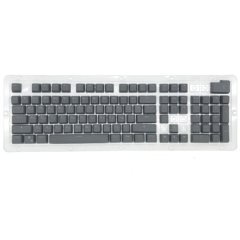 104 키 러시아 백라이트 PBT Keycap OEM 프로파일 더블 샷 백라이트 키 캡 체리 MX 기계 키보드